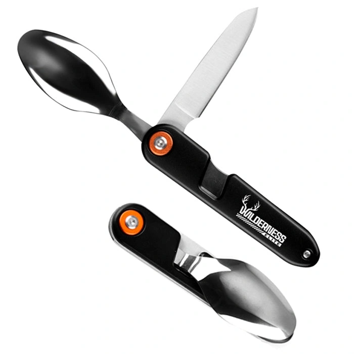 Camp Spoon Savior: Dual-Duty Stainless Steel Adventure Spoon!